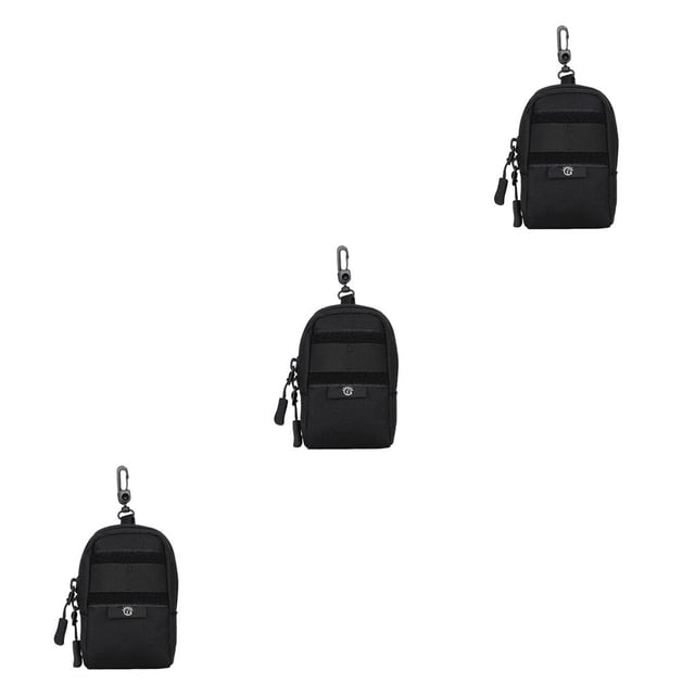 Greeniant Bolsa adjunta Bolsa al aire libre Equipo de viaje Camuflaje Soporte para teléfono móvil Bolsas Paquete multifunción Kit Senderismo Negro Type1 NO1 Greeniant CBP391505