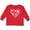 Red, variant on Inktastic Science Heart Beaker, Book, DNA and Microscope Boys or Girls Long Sleeve Toddler T-Shirt