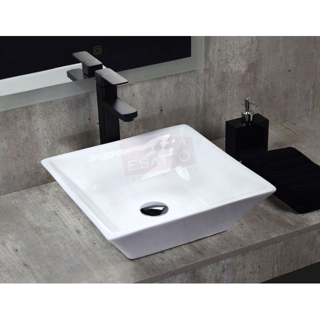 Kit Maya NC Esatto® Paquete Completo DE Lavabo con Llave y Desagües