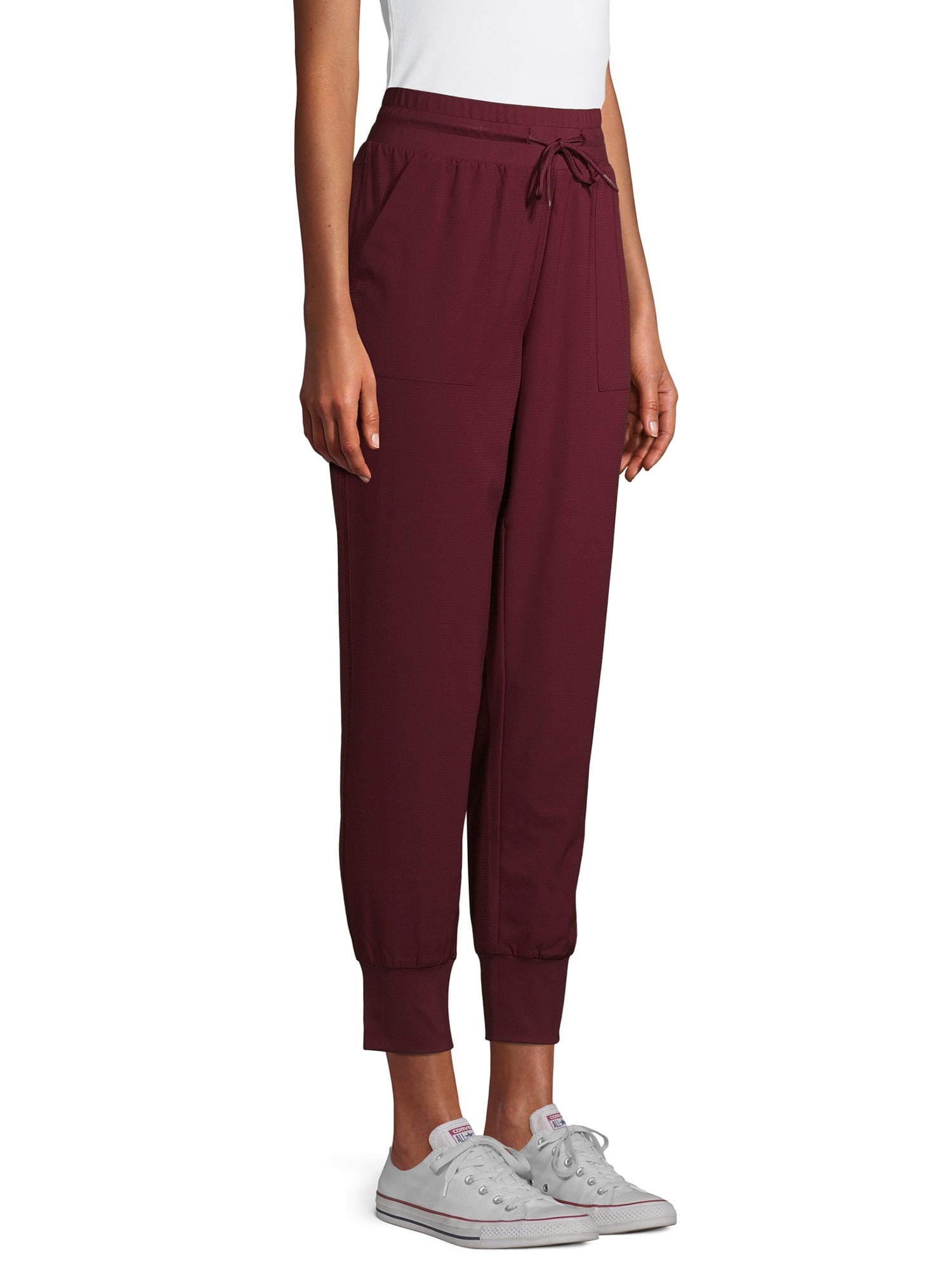athletic works women's athleisure slim ripstop joggers