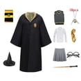 thumbnail image 1 of Disfraz de Harry Potter para niños y adultos, Hufflepuff Slytherin Cloak, uniforme escolar de Hermione, disfraz de Halloween para hombres y mujeres, 1 of 4