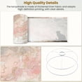 thumbnail image 4 of Boho Linen Drum Lampshades Whimsical Black Cat Soft Pastel Clouds Silver Luminescence 13"x13"x10" Light Shade for Table Lamps Floor Lamp Shades Lampshade Replacement Assembly Required, 4 of 8