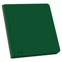 Ultimate Guard Zipfolio 480 - 24 Pocket XenoSkin Quadrow Portfolio, Green