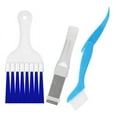 thumbnail image 1 of Air Conditioner Condenser Fin Comb Cleaner Kit, Air Conditioner Fin Cleaner Brush Kit, Evaporator Radiator Repair Tool, 1 of 5