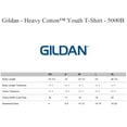 thumbnail image 5 of Gildan- Heavy Cotton Youth Short Sleeve T-Shirt | 5.3 oz, Classic Width Youth T, Rib Collar Kids T-Shirt, Assorted Color Kids Tees, Mixed Color Bulk- 12 Pack Tees | Size Large, 5 of 5