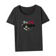 thumbnail image 4 of Camiseta para Mujer, Camiseta Básica, Streetwear, Disfraz, Camiseta Suave de Cuello Redondo para Salidas L, 4 of 7