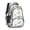 Dinosaur and Plant, variant on Dinosaur and Planet Purple Pattern Backpack for School, Cute School Bag with Adjustable Shoulder Straps and Padded Back, 16.9"x12.6"x5.9"