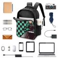 thumbnail image 3 of Demon Slayer 16 Inch Backpack with 2 Compartment, Large Capacity School Bookbags Casual Travel Daypack, 3 of 6