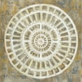thumbnail image 2 of Vassileva, Silvia 15x15 White Modern Wood Framed Museum Art Print Titled - Neutral Textured Medallion, 2 of 4