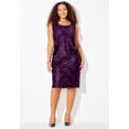 thumbnail image 3 of Catherines Women's Plus Size Petite Soft Knit Jacket Dress, 3 of 6