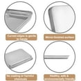 thumbnail image 3 of Aspire 304 Stainless Steel Tray Cookie Sheet Baking Pan, 4 Size-15.8"L x 12"W x 1"H, 3 of 6