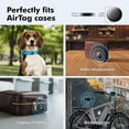thumbnail image 5 of Air Tracker Tags 4 Pack for Android with Case- Bluetooth GPS Tracker Item Finder for Key, Wallet, Luggage - Works with Google Find Hub, IP66 Waterproof, Smart Tag for Android & Samsung Phones(Black), 5 of 7