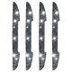 thumbnail image 1 of Xihbxyly Protector de Manija de Coche con Diamantes de Imitación, Pegatinas de Diamante para Manija de Puerta, Moldura Brillante para Espejo Lateral, Resistente a Rayones, Fácil Instalación, Elegante, 1 of 2