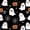 Halloween 12, variant on Manfei Retro Patchwork Halloween Print Twin Sheets for All, Black Orange Ghost Cat Bat Bedding, 3 Pieces, 1 Flat Sheet, 1 Fitted Sheet and 1 Pillowcase