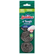 Spontex Tough Scourer 4pk