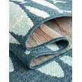 thumbnail image 4 of Unique Loom Outdoor Coastal Collection Area Rug - Plenty of Fish (5' 3" x 8' Rectangle Blue/Teal), 4 of 6