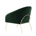 thumbnail image 6 of Nicole Miller Kamryn Lounge Chair, Green and Gold, 6 of 9
