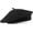 Black, variant on Wool Beret Hat - Classic Stretchable - One Size Fits Most - Solid Color - Stylish Chic