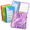 Abstract - Purple, variant on Abstract - Purple Spiral Clipboard Folio with Refillable Notepad and Storage Pockets