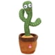 thumbnail image 1 of Juguetes electrónicos de peluche de Cactus para niños, juguete educativo para cantar, bailar, Cactus, 1 of 9