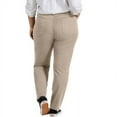 thumbnail image 4 of Dickies Womens Khaki Perfect Shape Skinny Fit Pants Rinsed Oxford Stone Size 12., 4 of 4