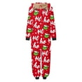 thumbnail image 4 of Pyjamas Assortis pour Famille, Tenues Assorties Colorées pour un Style Familial Cohésif (Rouge), 4 of 4