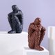 thumbnail image 5 of Decoración hogareña Gwong abstracto pensador estatua impermeable resina inspiración artística pensador escultura patrio decoración Gwong 21075783, 5 of 6