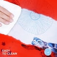 thumbnail image 5 of Ocean Kitchen Rugs Sets of 2, Marine Life Kitchen Mats Cushioned Anti Fatigue, Waterproof Nautical Kitchen Rugs Non Slip Washable, Sea Turtle Kitchen Floor Mat Blue, 17'''' x 47'''' + 17'''' x 30'''', 5 of 5