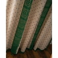 thumbnail image 4 of Crochet Lace Window Curtain Panel with Tassels Semi Sheer Hollow Curtains for Bedroom Living Room, 1 Pane Rod Pocketl, 4 of 6