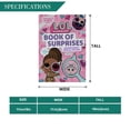 thumbnail image 3 of L.O.L. SURPRISE! -bandera de jardín temática. Regalo perfecto para fans, amigos y familiares, ideal para actividades al aire libre y decoración de fiestas.28CM*45CM, 3 of 5