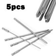 thumbnail image 3 of Lefu 5Pcs 6.35mm Shank 150mm Long PH1 PH2 Cross Screwdriver Bits Power Driver Tool, 3 of 10