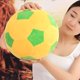 thumbnail image 4 of Pelota de fútbol de dibujos animados, almohada rellena de felpa para bebé, fútbol, ​​fútbol, ​​juguete deportivo, regalo para niños pequeños, adultos Inevent JJ12105-04, 4 of 4