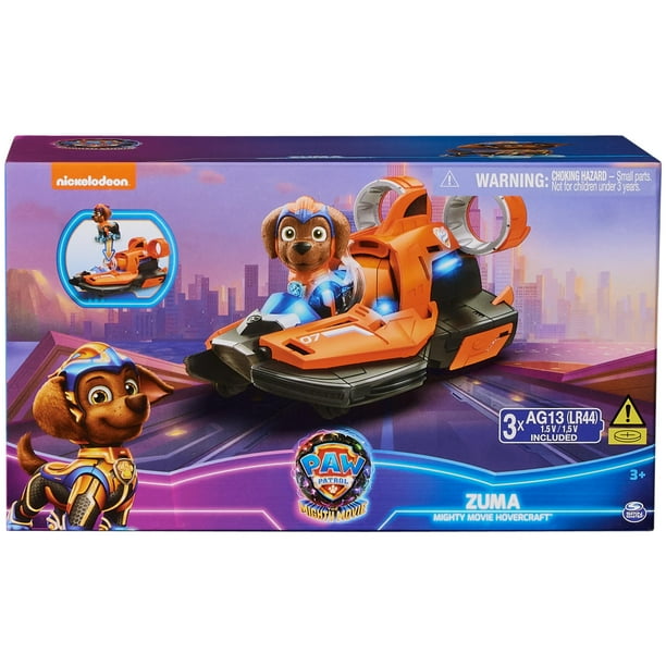 Mighty Pups Juguete Barco Paw Patrol Figura De Acción De Paw