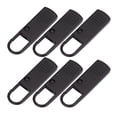 thumbnail image 2 of 6Pcs Metal Detachable Zipper Tags Repair Pull Tabs for Clothing Black L, 2 of 9