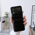 thumbnail image 1 of Down Jacket Phone Case Compatible With Samsung Galaxy Z Flip 4, Pc Frame+ Pu Leather Protective Cover, 1 of 4