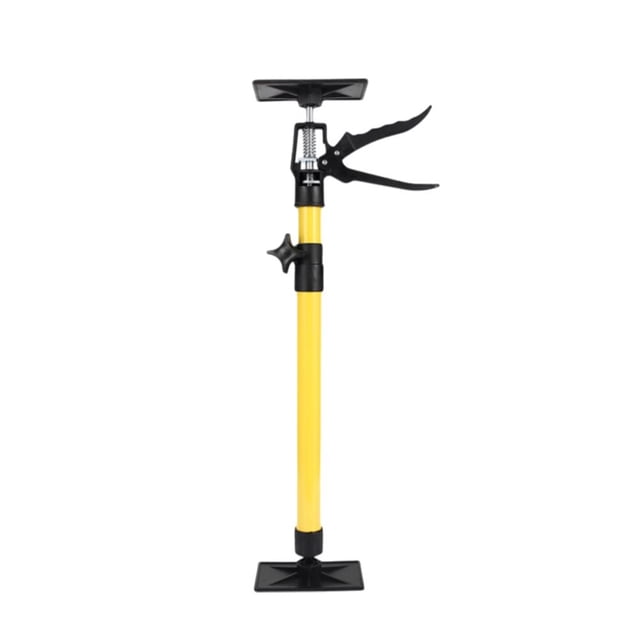 Adjustable Stainless Steel Cabinet Jack Support Pole for Installation, Telescopic Third Hand Tool with Non-Slip Pads, Woodworking Support Rods for Cabinet Mounting & Ceiling Drywall