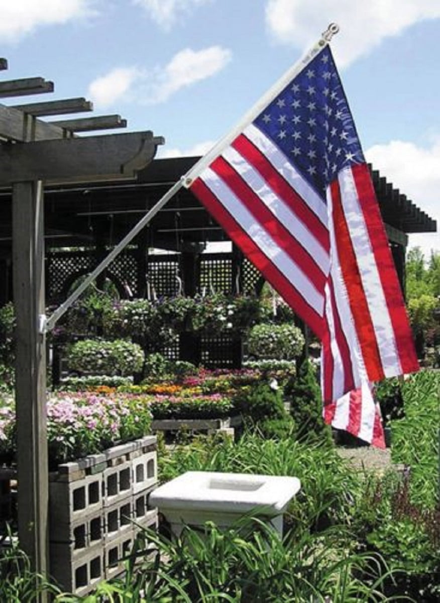 4x6 Feet Outdoor Nylon American Flag Made in the USA,