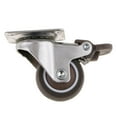 thumbnail image 2 of Paquete de 4 ruedas giratorias de goma TPE de 1,5 pulgadas para trabajo con licencia y cojinete DYNWAVEMX Heavy Duty Caster Wheels, 2 of 8