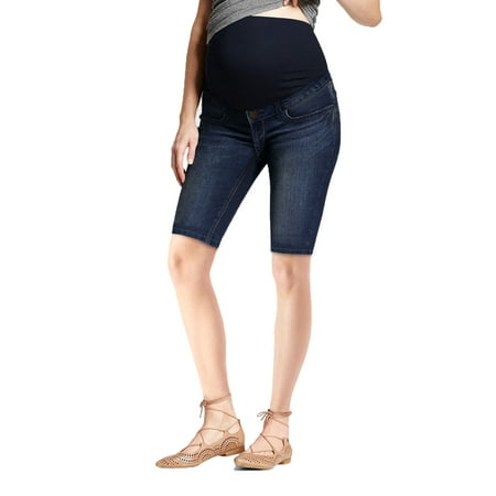 

Super Comfy Stretch Women s Skinny Maternity Bermuda