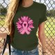 thumbnail image 1 of Fiudx Ropa de Mujer Blusa de Manga Corta con Estampado de Moda para Mujer, Divertida Camiseta con Cuello Redondo, 1 of 4