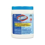 Clorox Healthcare 30577CT Bleach Germicidal Wipes 6 x 5 Unscented 150/Canister