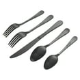 thumbnail image 3 of Better Homes & Garden Corin Black 20-Piece Flatware Set, 3 of 7