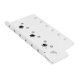 thumbnail image 5 of Placa Inferior Del Puente De Guitarra, Placa Base De Puente De Guitarra Eléctrica De Moda De Metal Resistencia Al Desgaste Para Mantenimiento, 5 of 8