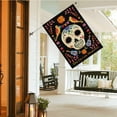 thumbnail image 2 of Sm:)e Dia De Los Muertos Sugar Skull Day of the Dead House Flag 28x40 Inch, 2 of 8
