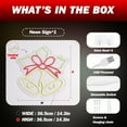 thumbnail image 6 of UPONRAY Christmas Bell Neon Signs, 14.3"*14.3" Dimmable & USB-Powered LED Neon Light, Stylish Wall Decor for Christmas Tree, Bed Room, Living Room, Party, Bar, 6 of 13