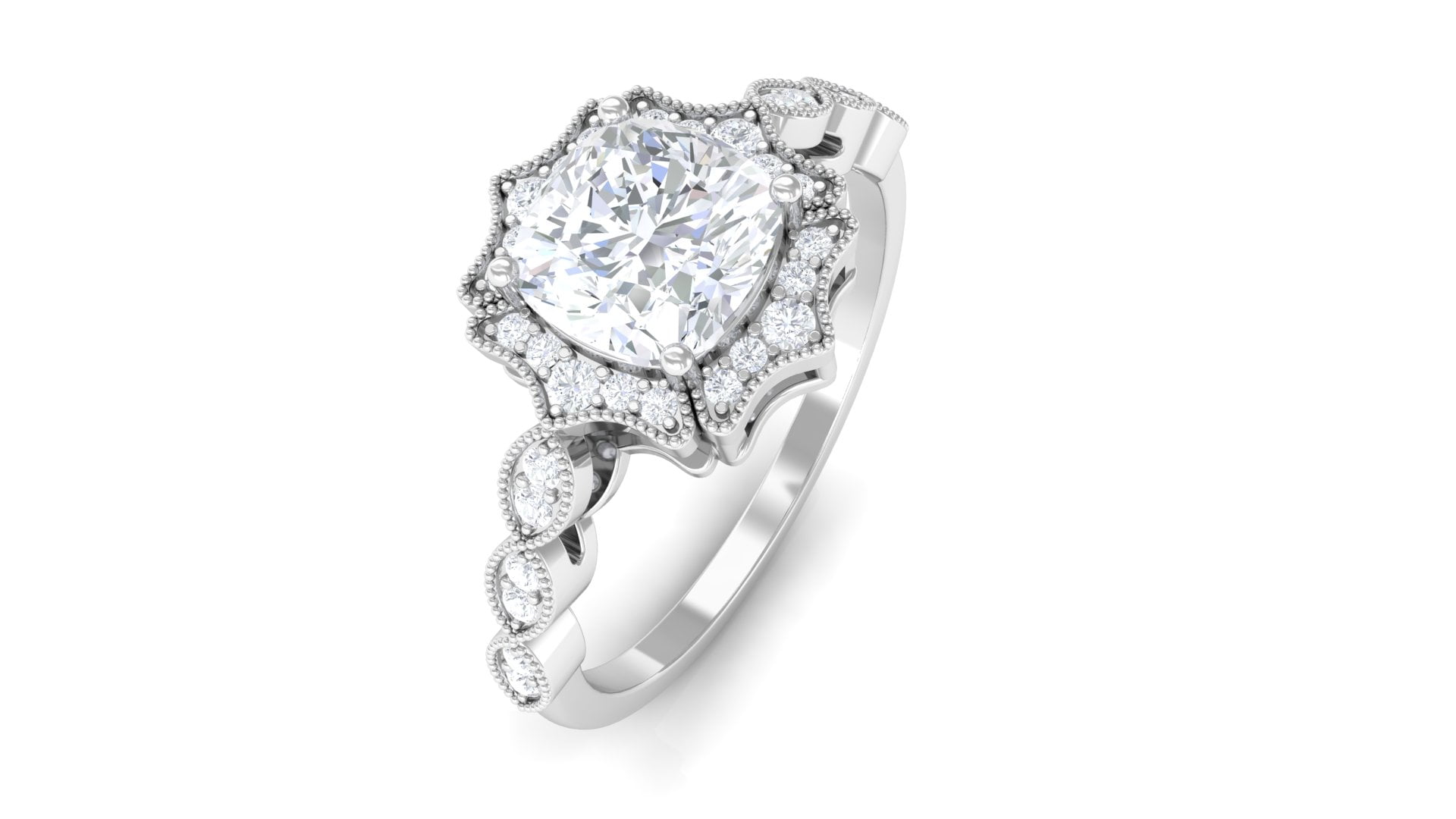 4 CT Moissanite Ring for Women, Oval Moissanite Eternity 4 CT Moissanite Ring for Women, Oval Moissanite Eternity
