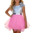 thumbnail image 4 of Vividxx Girls Dress Girls Sleeveless Party Dress With Cute Round Neck For Kids Stage Performance Ready Lightweight Skirt For Girls 5-6 Years, 4 of 5