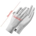 thumbnail image 2 of Ice Silk Gloves for Women & Men | Summer Thin Cycling Driving UV Protection | Non-Slip Outdoor Gloves | Pack of 2, 2 of 2