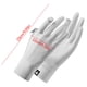 thumbnail image 2 of Guantes de Protección Solar de Seda Helada, Antiultravioleta, Ligeros y Transpirables, Palma Antideslizante, Protección Solar de Verano, Nailon y Elastano, Paquete de 2, 2 of 2