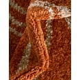 thumbnail image 6 of Unique Loom Autumn Collection Area Rug - Cornucopia (3' 3" Round Terracotta/Beige), 6 of 7
